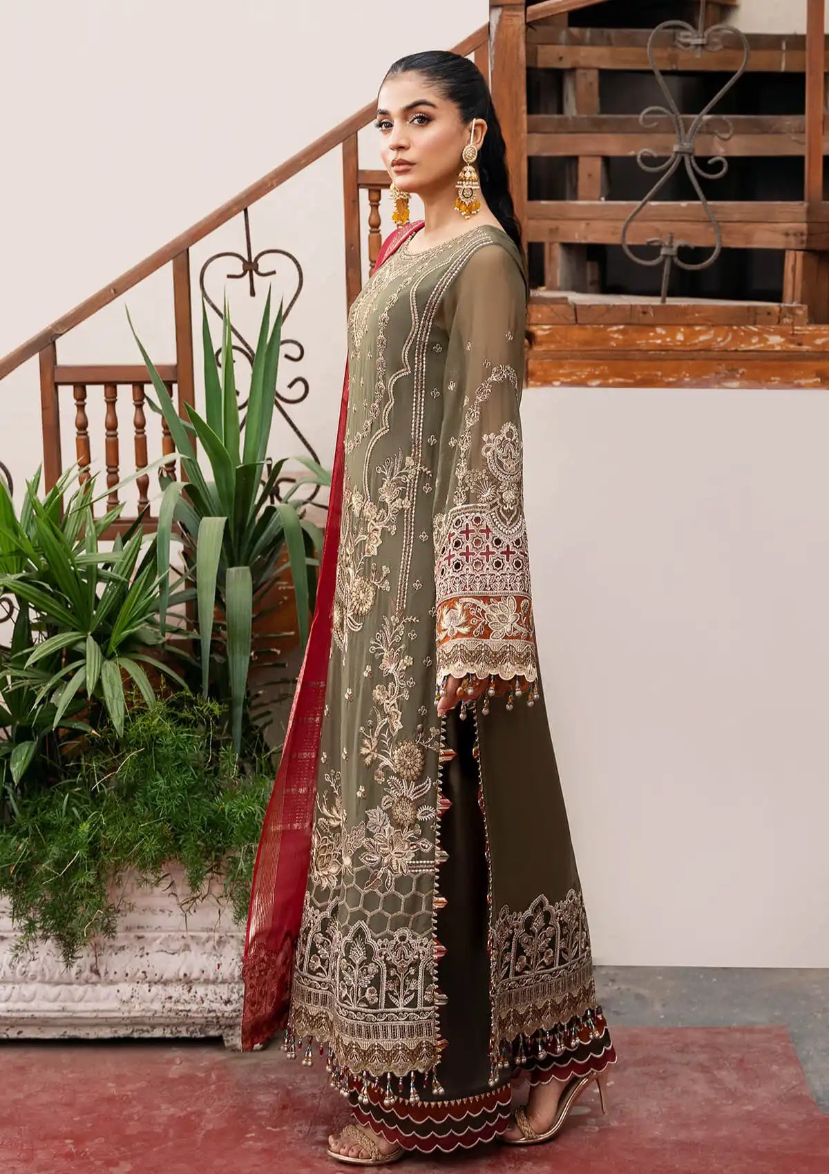Imrozia Sitarah Luxury Chiffon'24 I-214 Chaandni