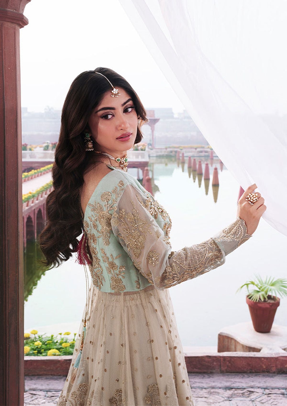 Imrozia Sajal Bridal Vol-02'26 I-258 Afsanay