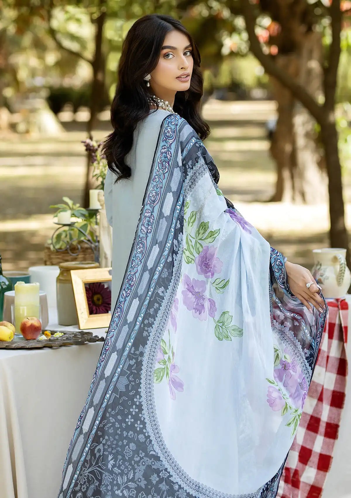 Imrozia Serene Jaan-e-Ada Lawn'24 IPL-02 Rooh - Mohsin Saeed Fabrics
