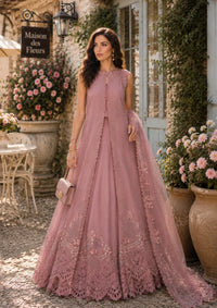 Noor By Saadia Asad Eid Luxury Printskhas'26 D-03 Rose Éclat