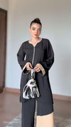 Black & fone Co-Ord Set Manahils