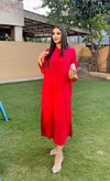 Red Marina Tunic