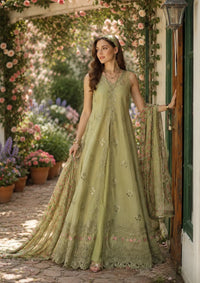 Noor By Saadia Asad Eid Luxury Printskhas'26 D-12 Mint Reverie
