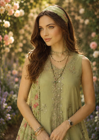 Noor By Saadia Asad Eid Luxury Printskhas'26 D-12 Mint Reverie