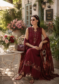 Noor By Saadia Asad Eid Luxury Printskhas'26 D-14 Ruby Royale