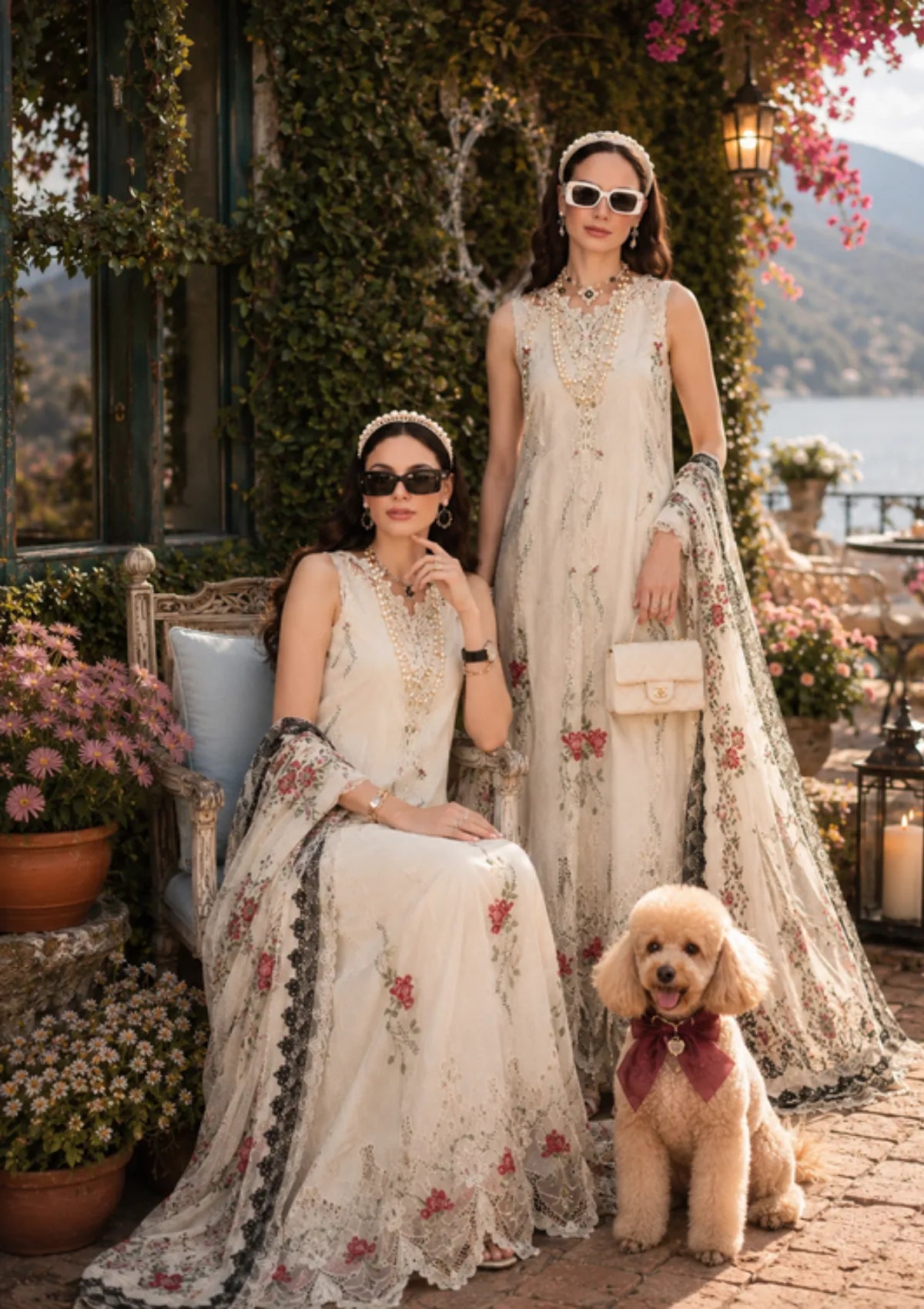 Noor By Saadia Asad Eid Luxury Printskhas'26 D-07 Ivory Heritage
