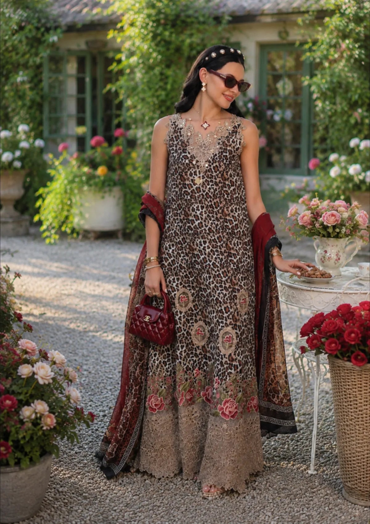 Noor By Saadia Asad Eid Luxury Printskhas'26 D-11 Wild Safari