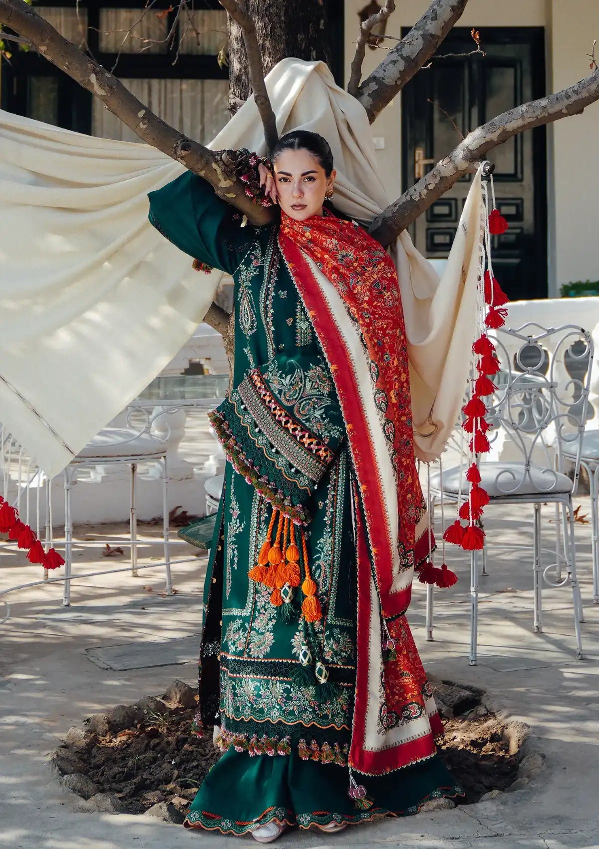 Hussain Rehar Winter Shawl'24 MASARRAH