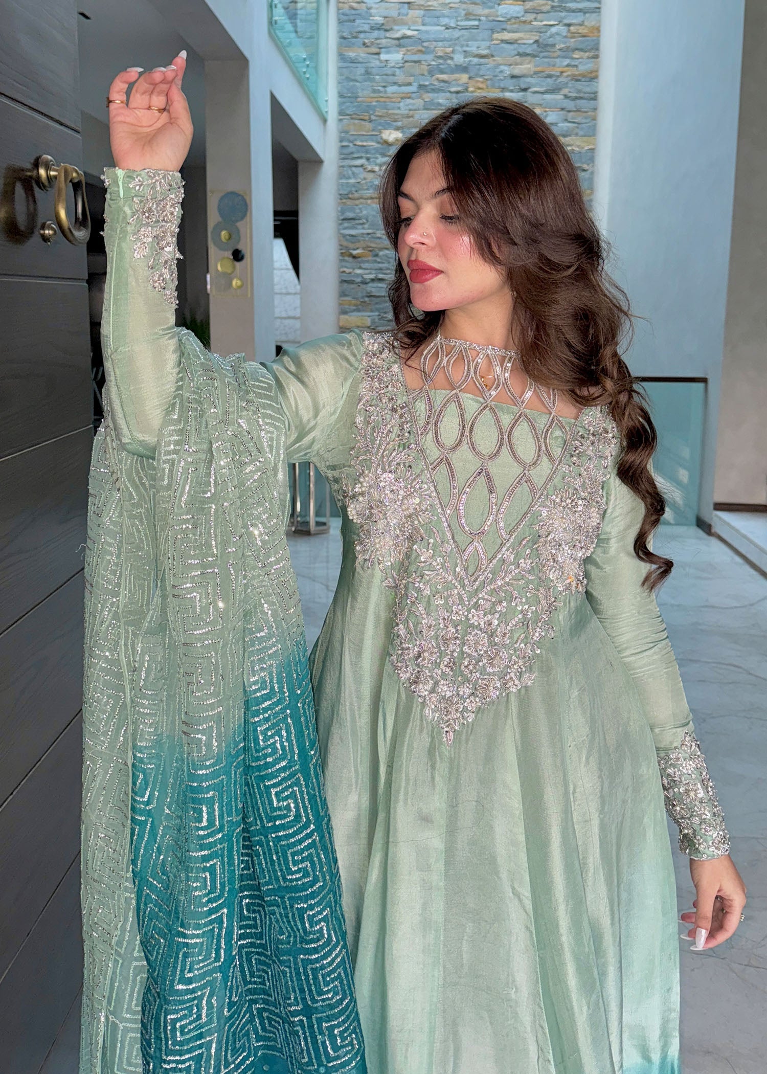 mohsin-saeed-fabrics-is-selling-online-and-in stores-Luxury-daily-wear-wedding-wear-formal-wear-in-budgeted-price-This-product-is-from-maria-osama-khan-luxury-pret-aazure-is-available-on-Mohsin-saeed-fabrics-website.