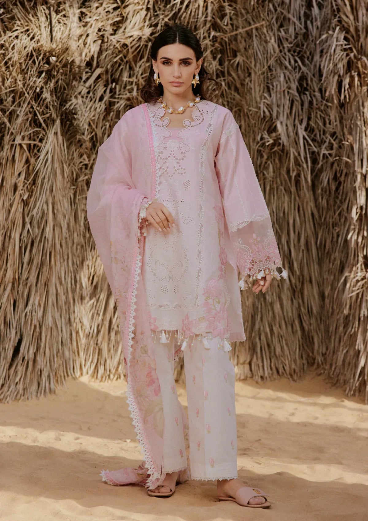 Saira Rizwan Luxury Lawn'26 SRL-05 HAYAM