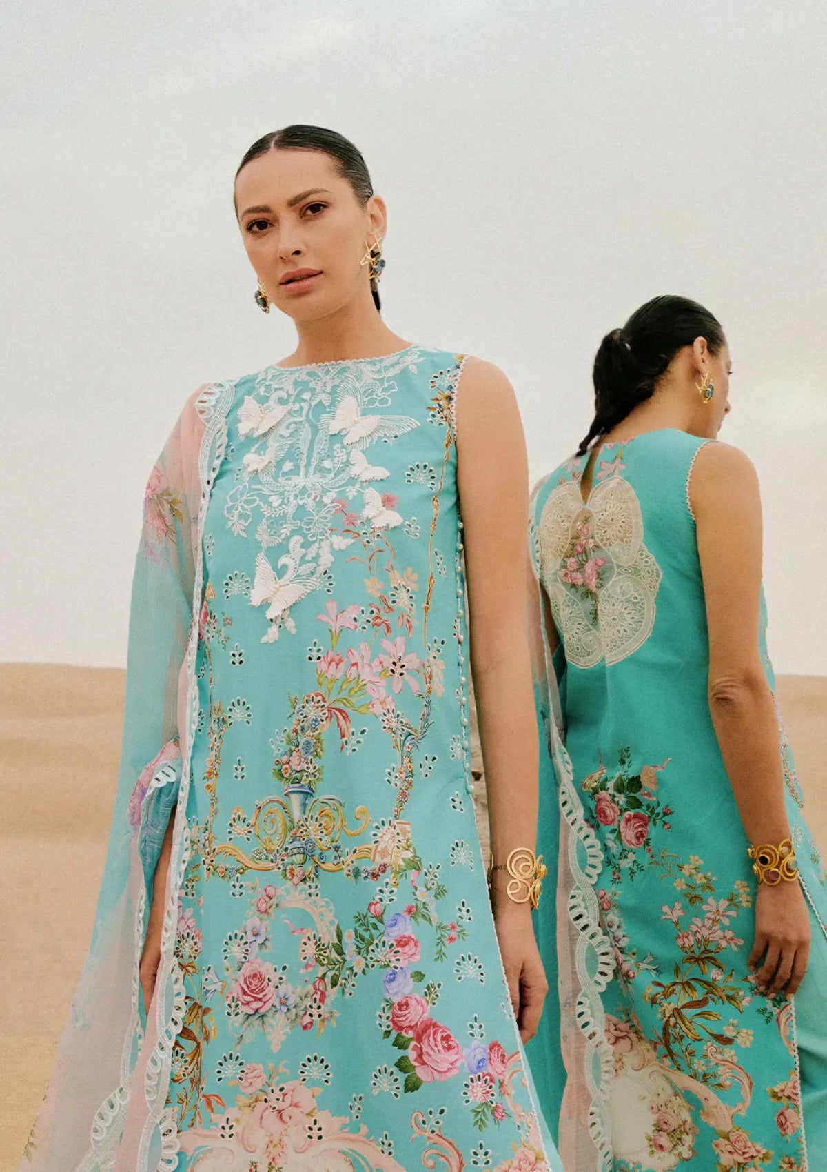 Saira Rizwan Luxury Lawn'26 SRL-03 MEHRSA