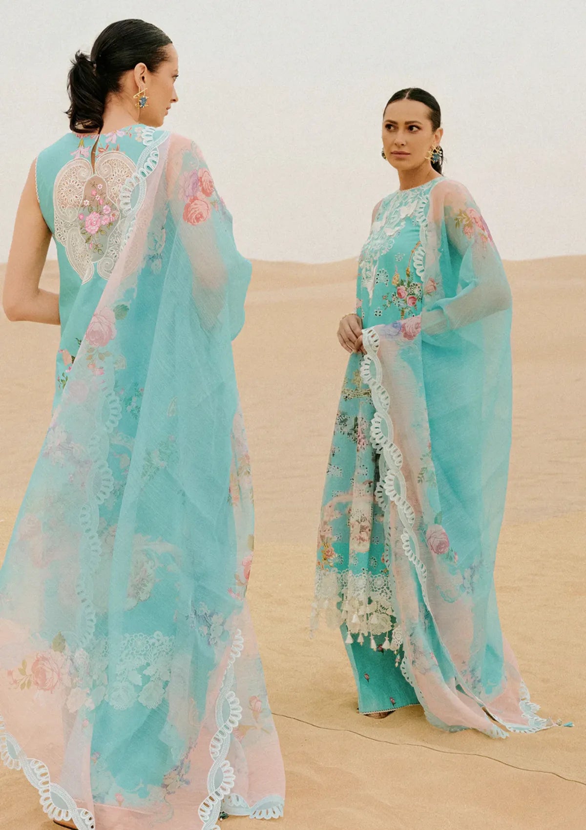 Saira Rizwan Luxury Lawn'26 SRL-03 MEHRSA