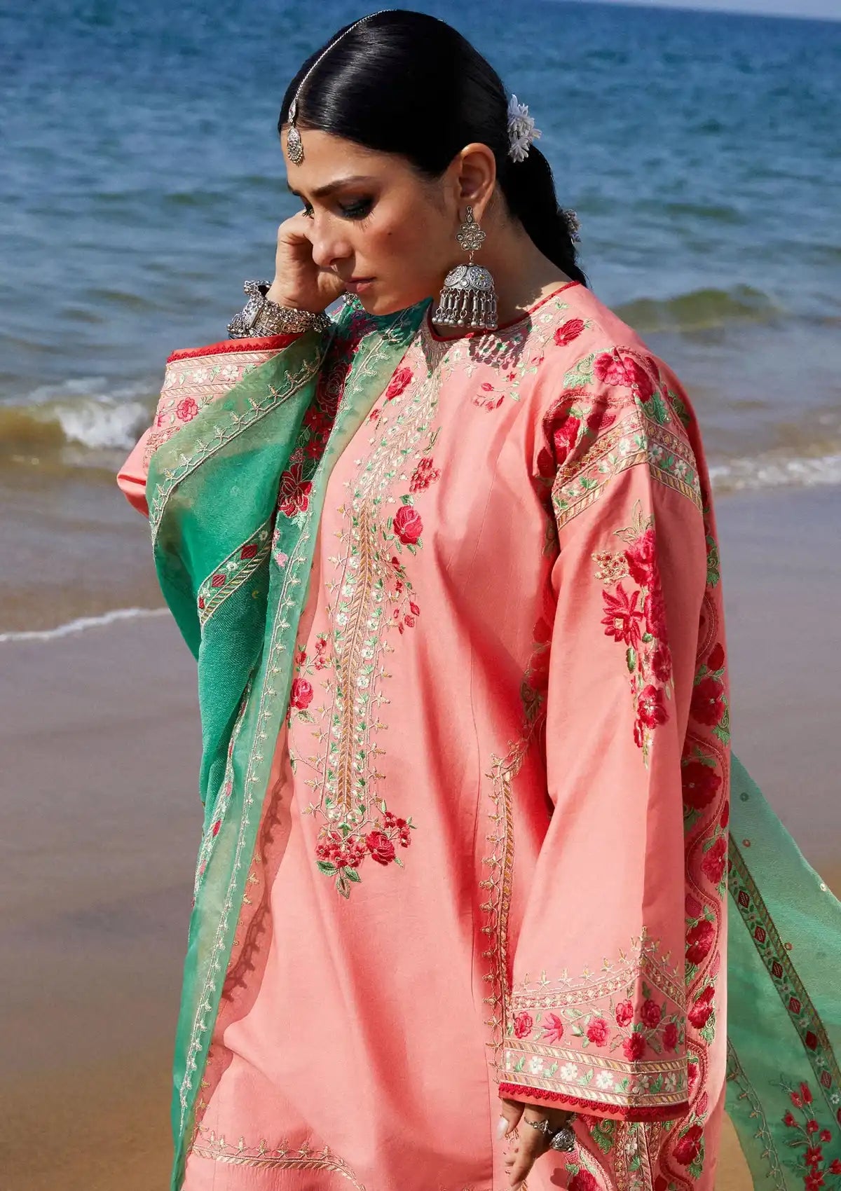 Zara Shahjahan S/S Lawn'24 D-06A-JIYA - Mohsin Saeed Fabrics