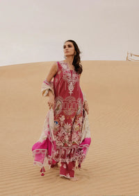 Saira Rizwan Luxury Lawn'26 SRL-02 ZUMAR