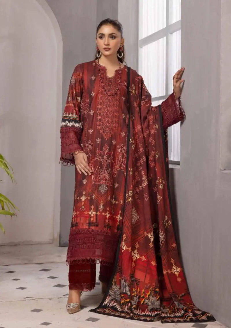 Johra Umang Emb Khaddar'23 JH-131 - Mohsin Saeed Fabrics