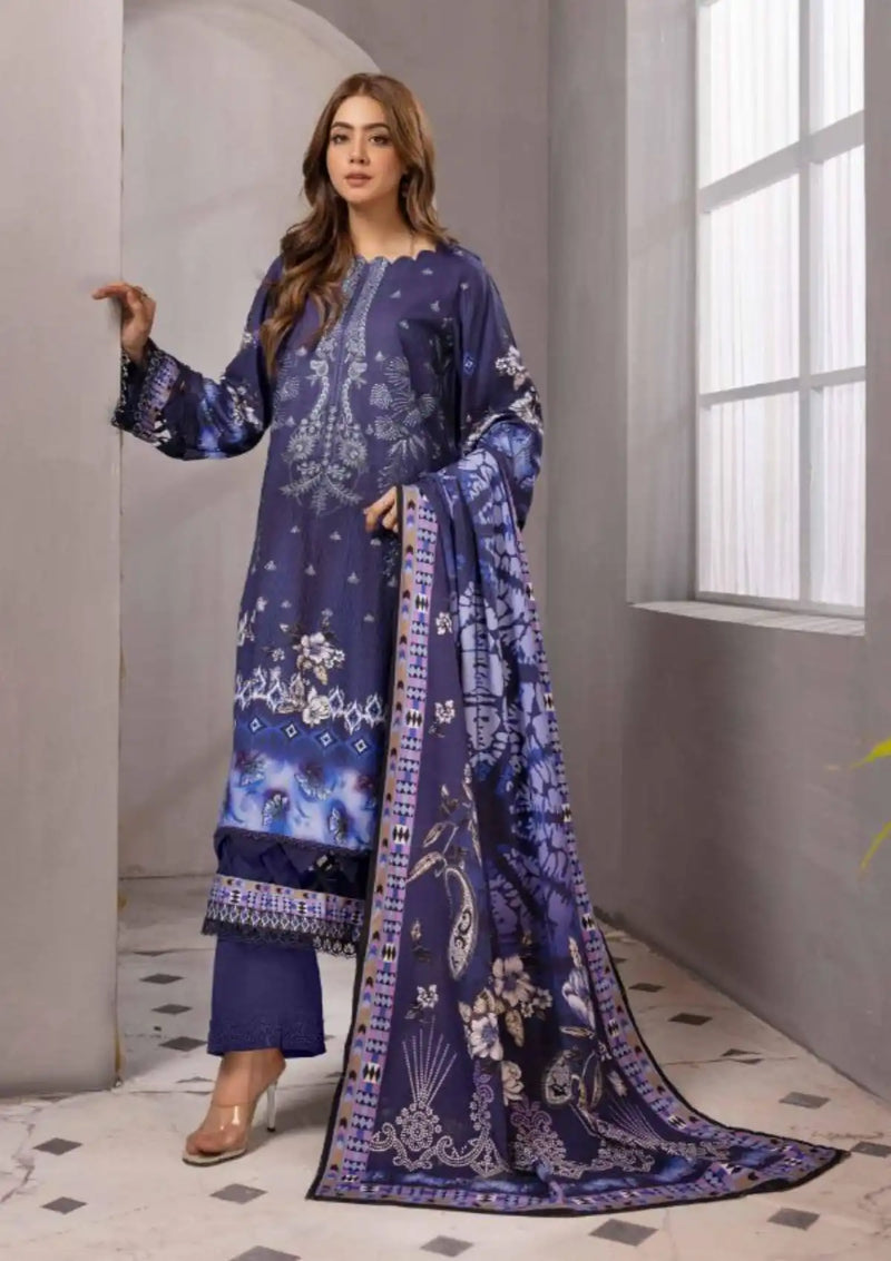 Johra Umang Emb Khaddar'23 JH-133 - Mohsin Saeed Fabrics