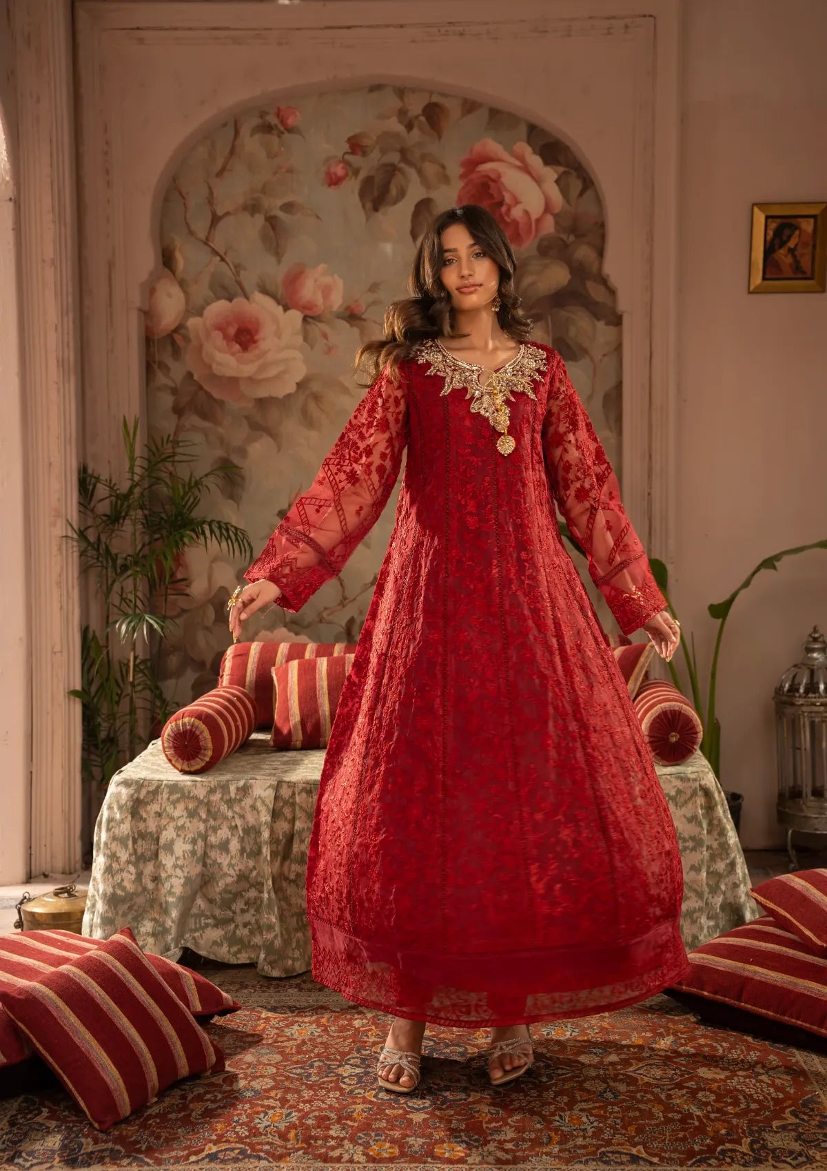 mohsin-saeed-fabrics-designer-daily-wear-formal-and-wedding-suits-within-budget-This-product-is-from-manahils-k-171-maroon-is-available-on-Mohsin-saeed-fabrics-website.