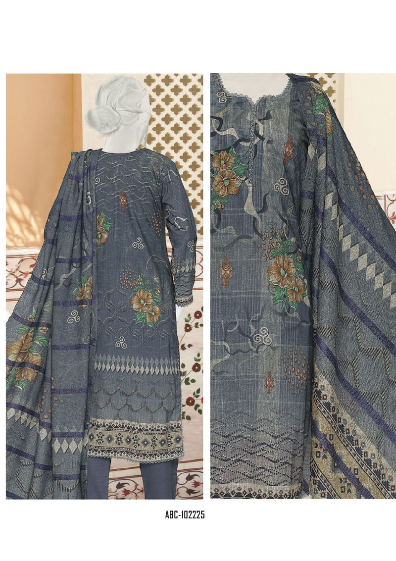 Kashmoor Printed Khaddar'24 ABC-102225