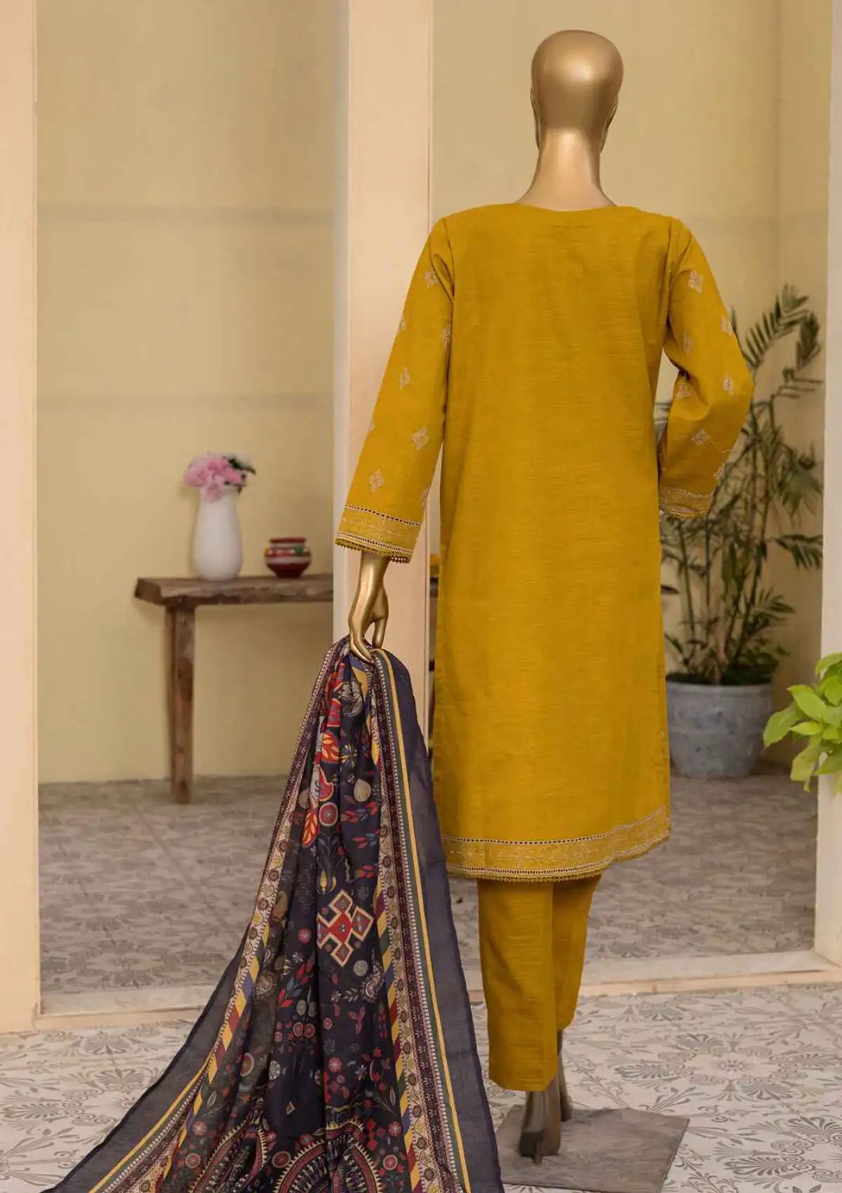 HZ Emb Chikankari Khaddar'24 KPC-04