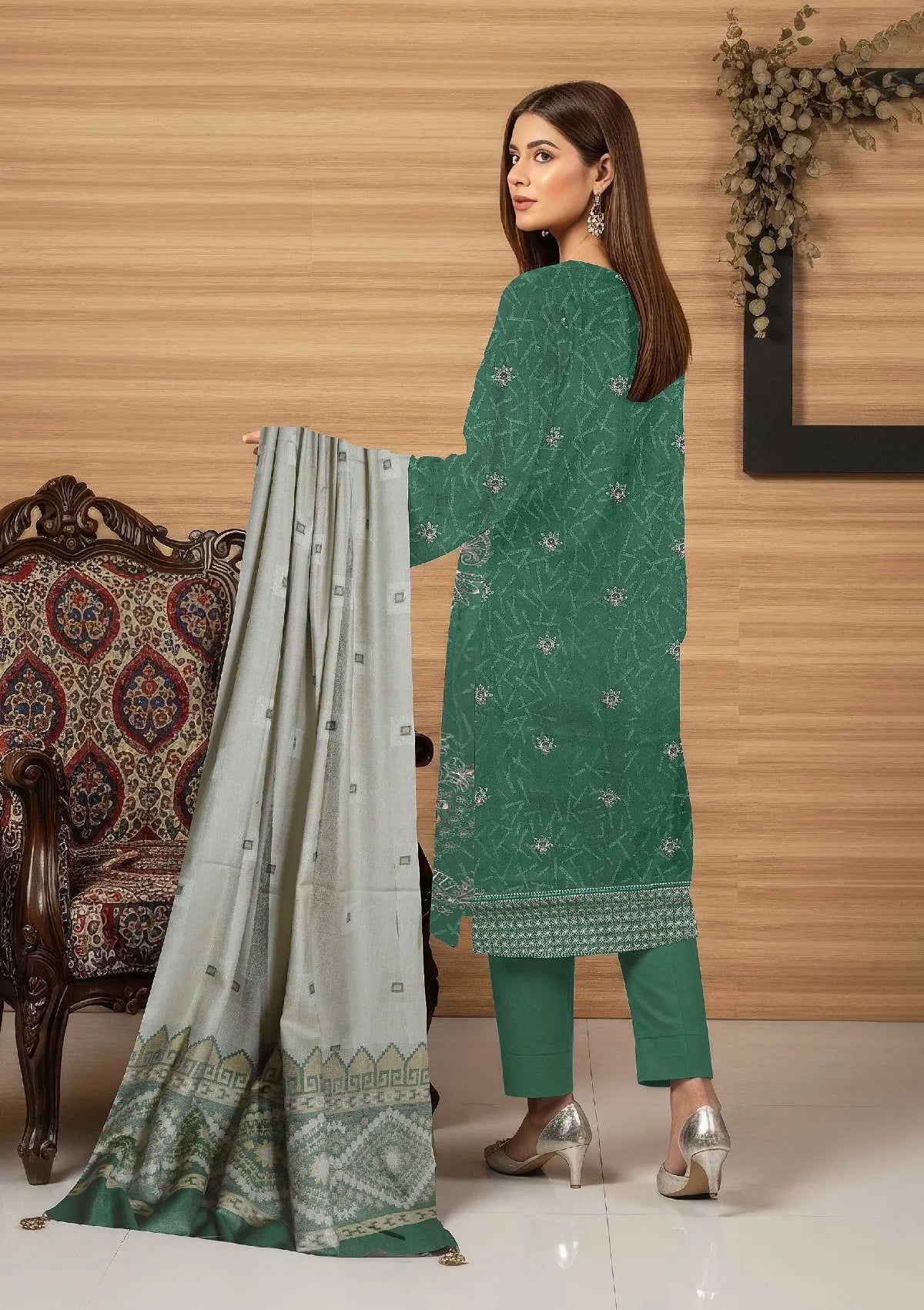 Khoobsurat Emb Dhanak By Nur'25 D-03