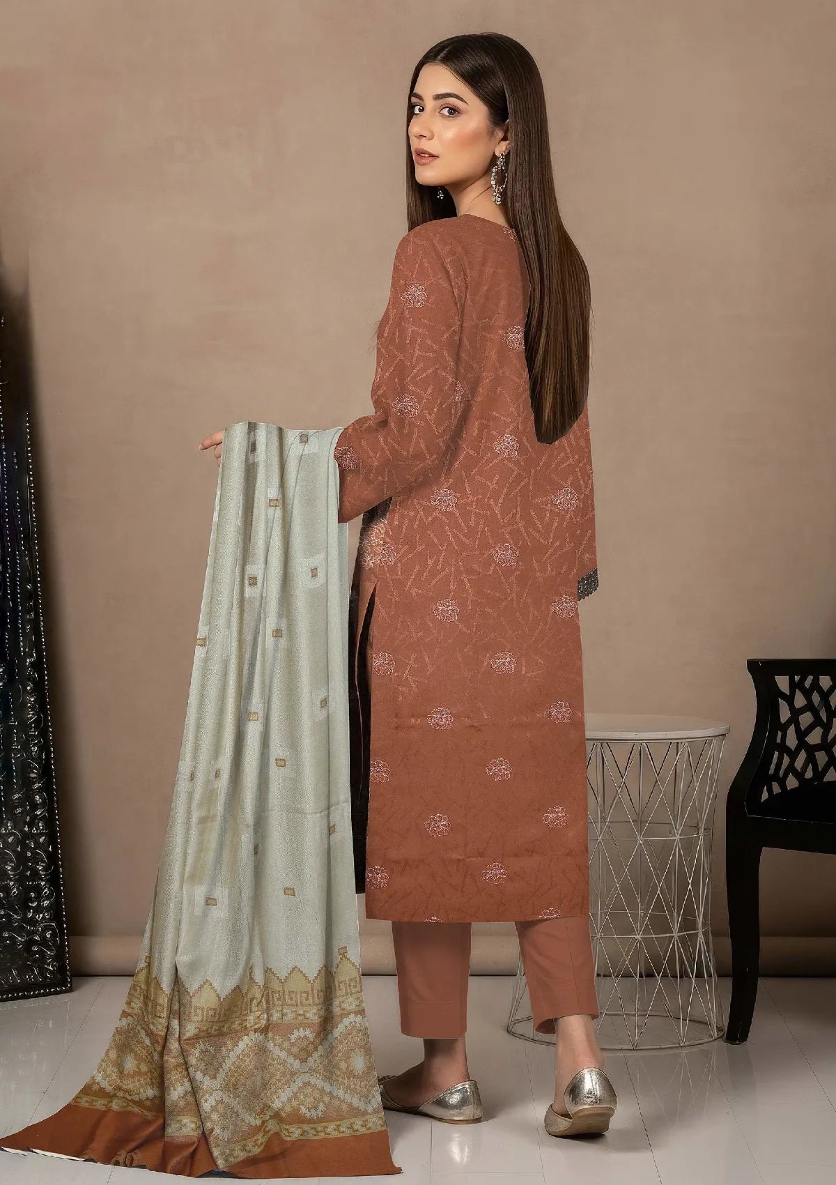 Khoobsurat Emb Dhanak By Nur'25 D-04