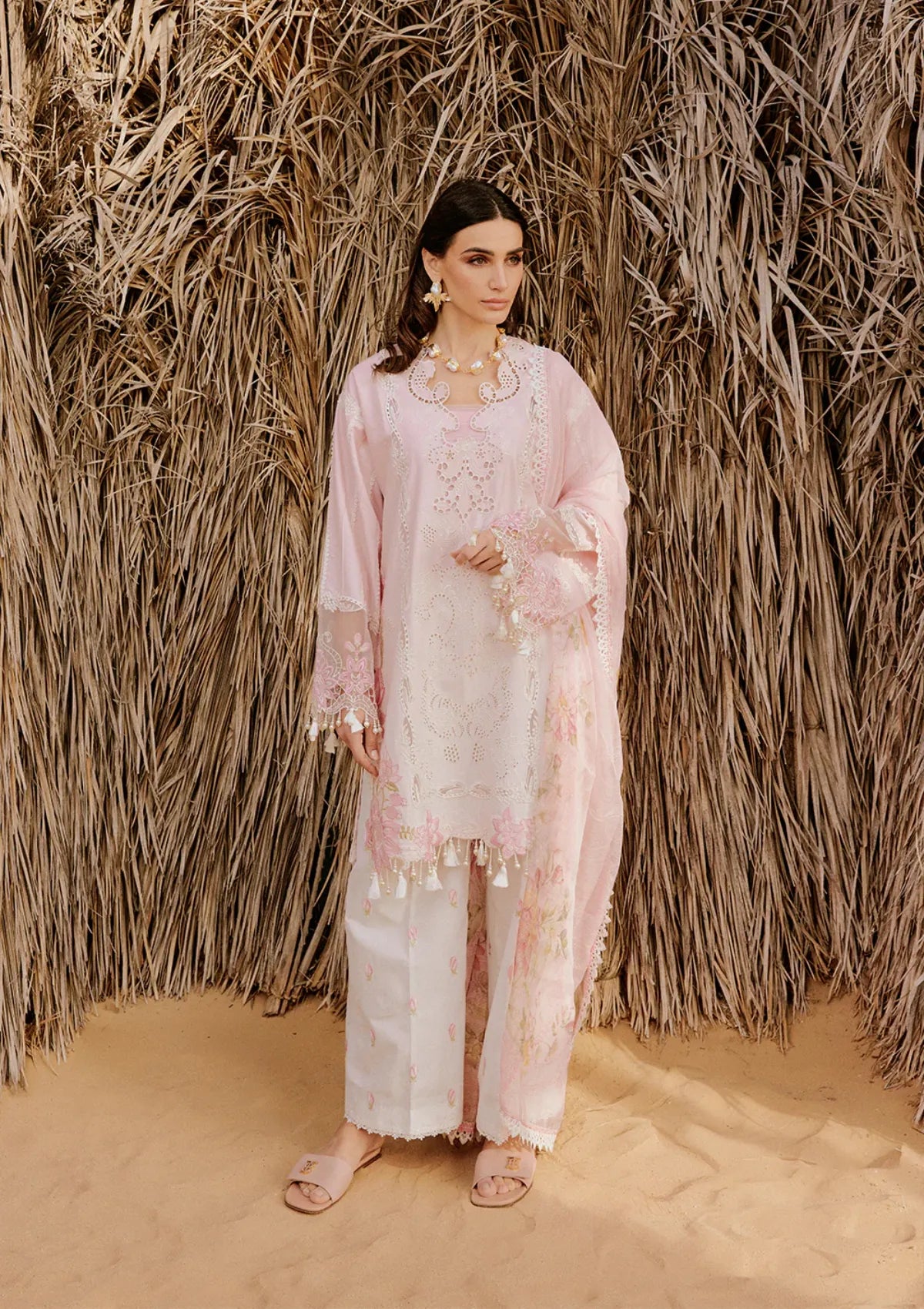 Saira Rizwan Luxury Lawn'26 SRL-05 HAYAM