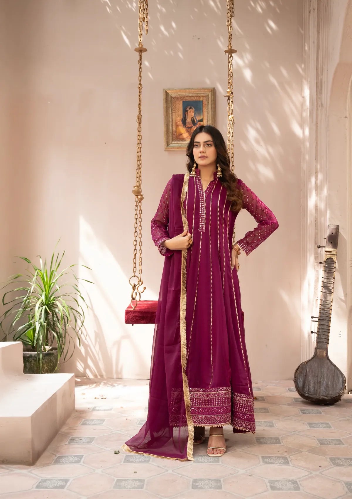 mohsin-saeed-fabrics-designer-daily-wear-formal-and-wedding-suits-within-budget-This-product-is-from-manahils-kurti-106-magenta-haze-is-available-on-Mohsin-saeed-fabrics-website.