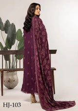 Khoobsurat Husn-e-Jahaan Peach Leather'24 HJ-103