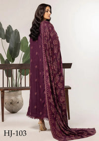 Khoobsurat Husn-e-Jahaan Peach Leather'24 HJ-103