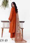 Khoobsurat Mehrunisa Emb Peach Leather'24 MN-10