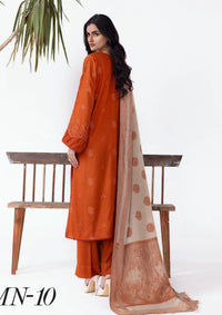 Khoobsurat Mehrunisa Emb Peach Leather'24 MN-10