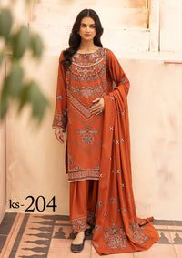 Khoobsurat Shamiyana Emb Karandi'24 KS-204