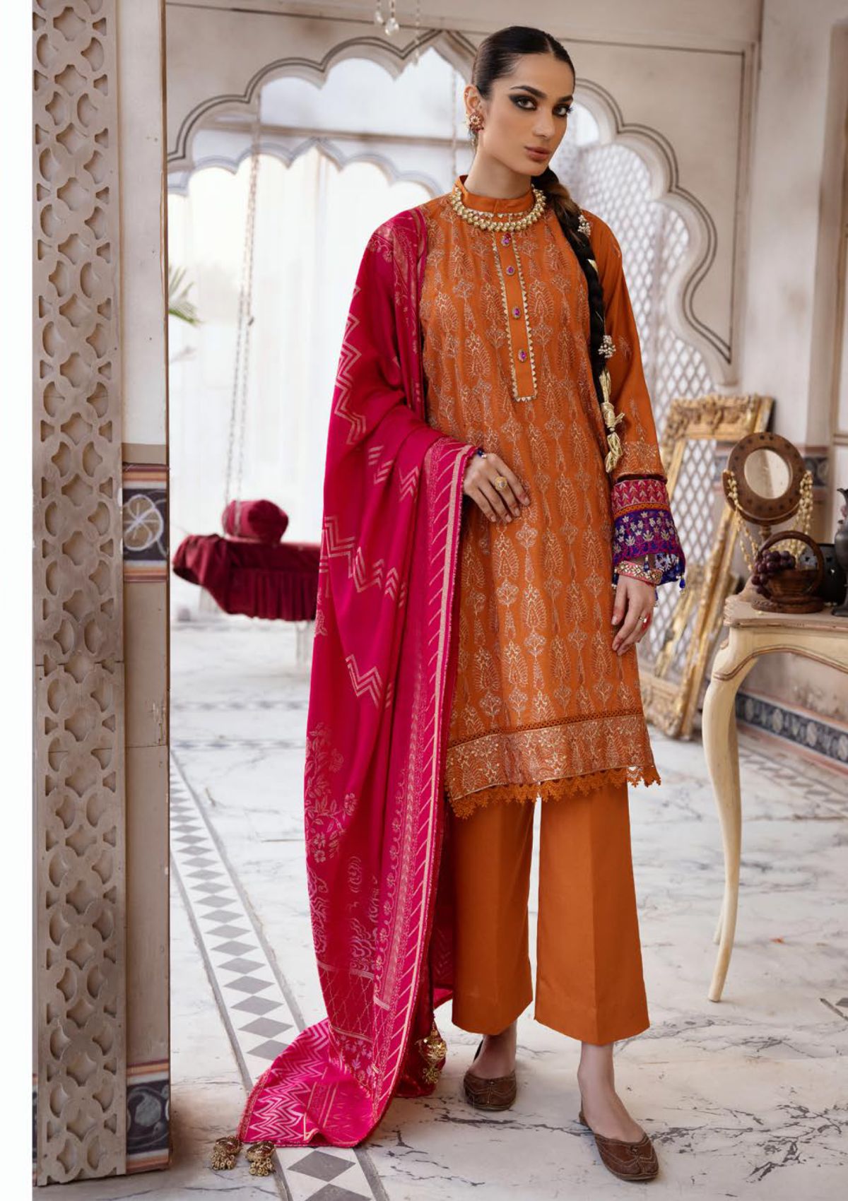 Khoobsurat Meharmah Karandi'22 MK-07 - Mohsin Saeed Fabrics