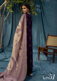 Khoobsurat Swati Shawl'24 KS-51 - Mohsin Saeed Fabrics