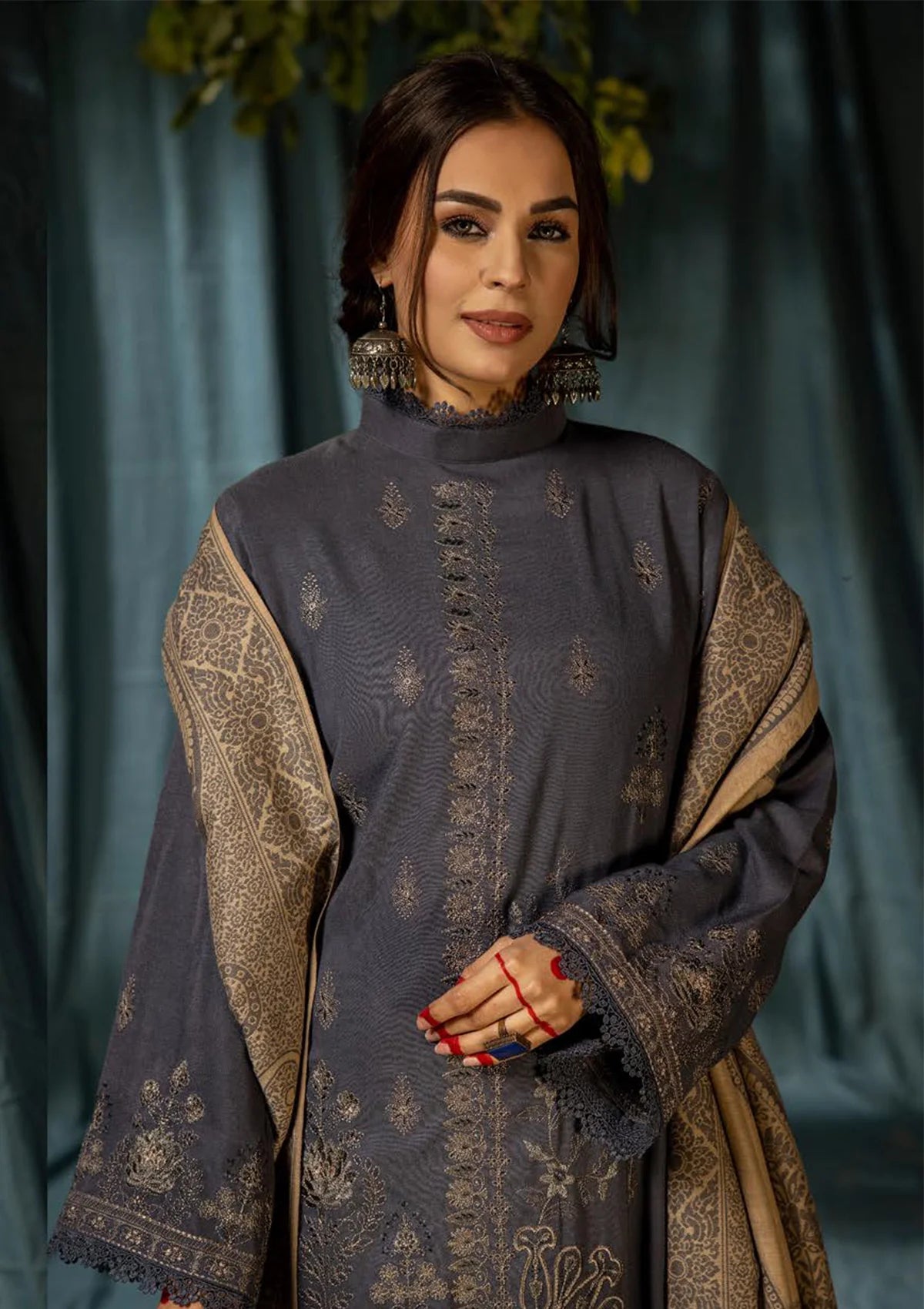 Khoobsurat Swati Shawl'24 KS-54 - Mohsin Saeed Fabrics