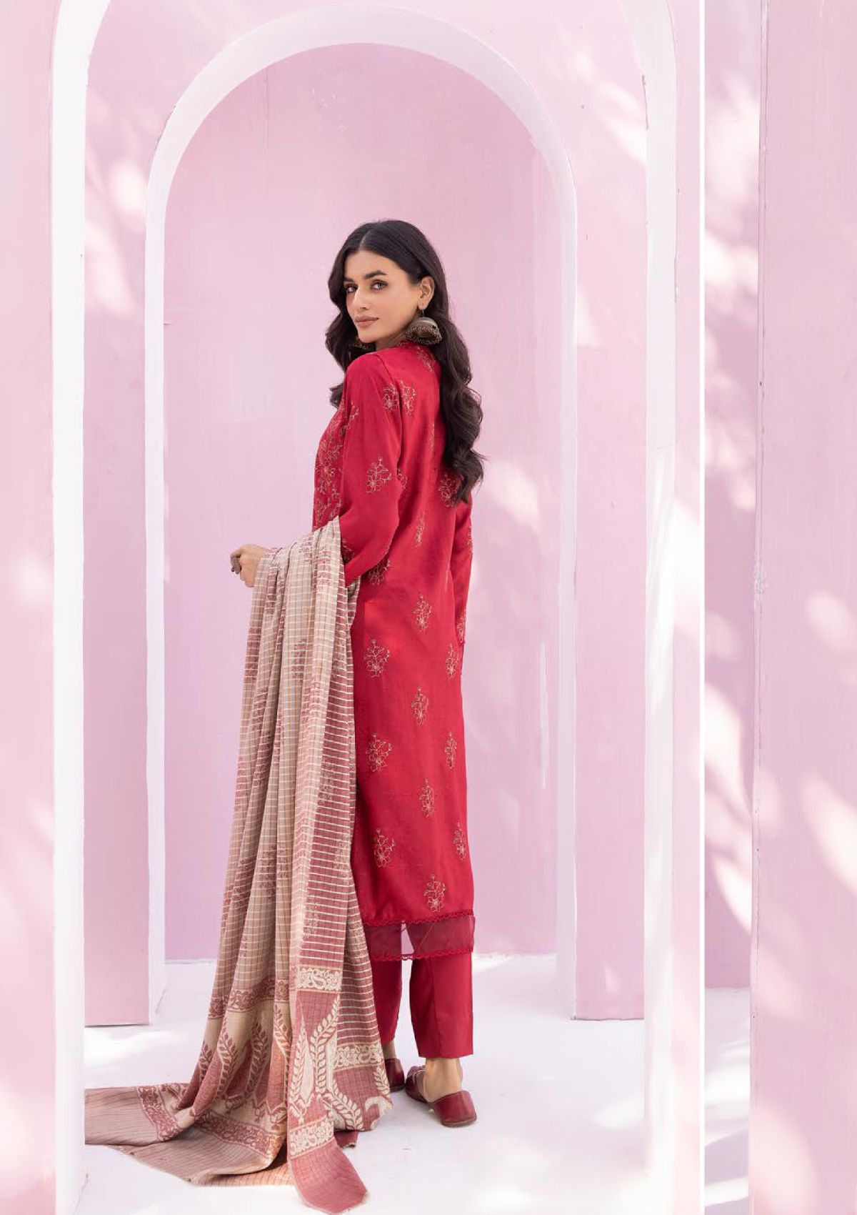 Khoobsurat Swati Wool Shawl'23 KS-04 - Mohsin Saeed Fabrics