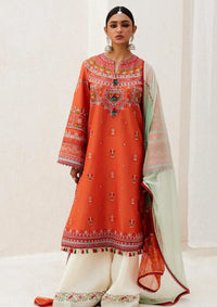 Zara Shahjahan S/S Lawn'24 D-07A-LAMIA - Mohsin Saeed Fabrics