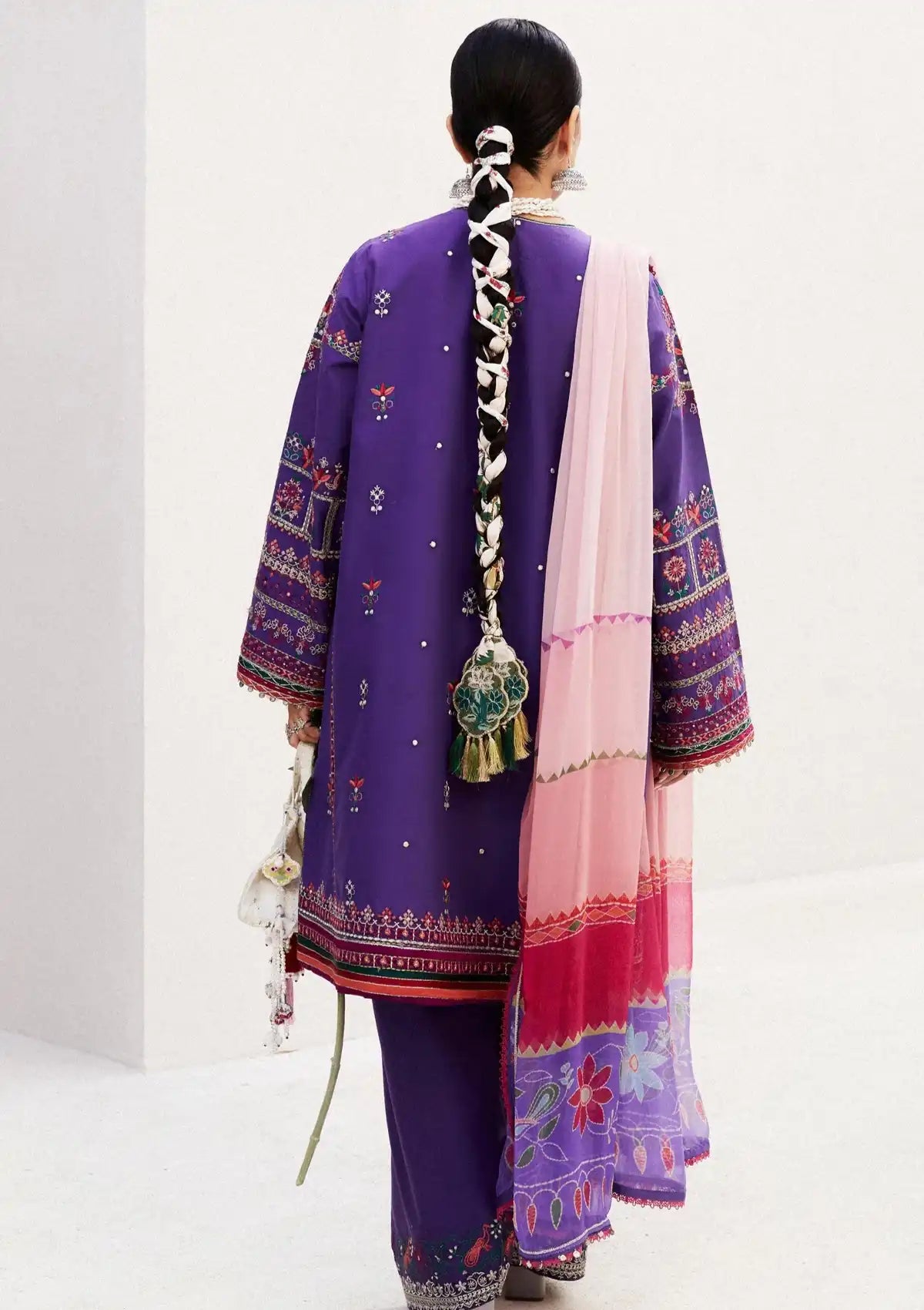 Zara Shahjahan S/S Lawn'24 D-07B-LAMIA - Mohsin Saeed Fabrics
