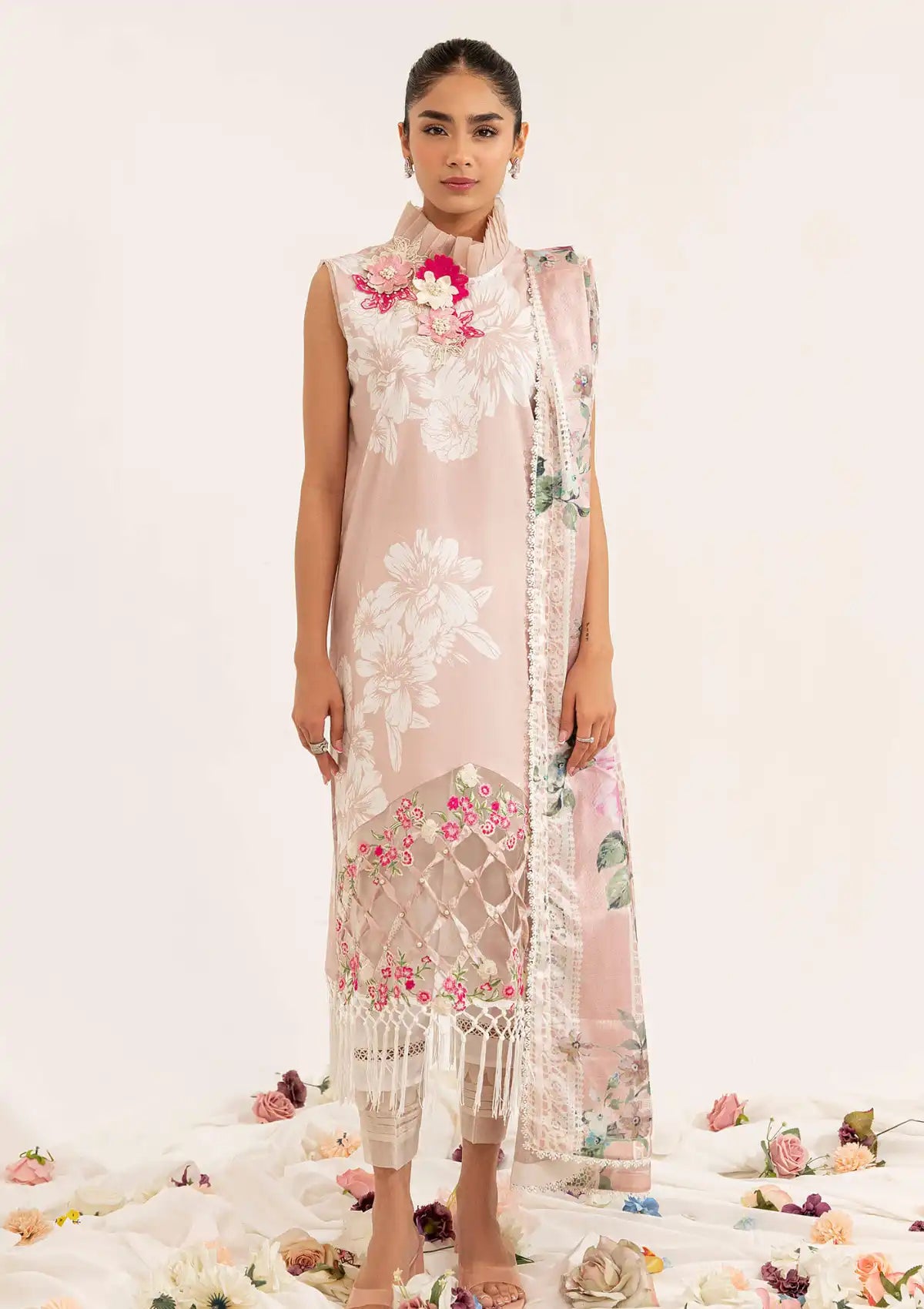 Asifa & Nabeel Leia Summer'23 LL-17 CAPELLA - Mohsin Saeed Fabrics