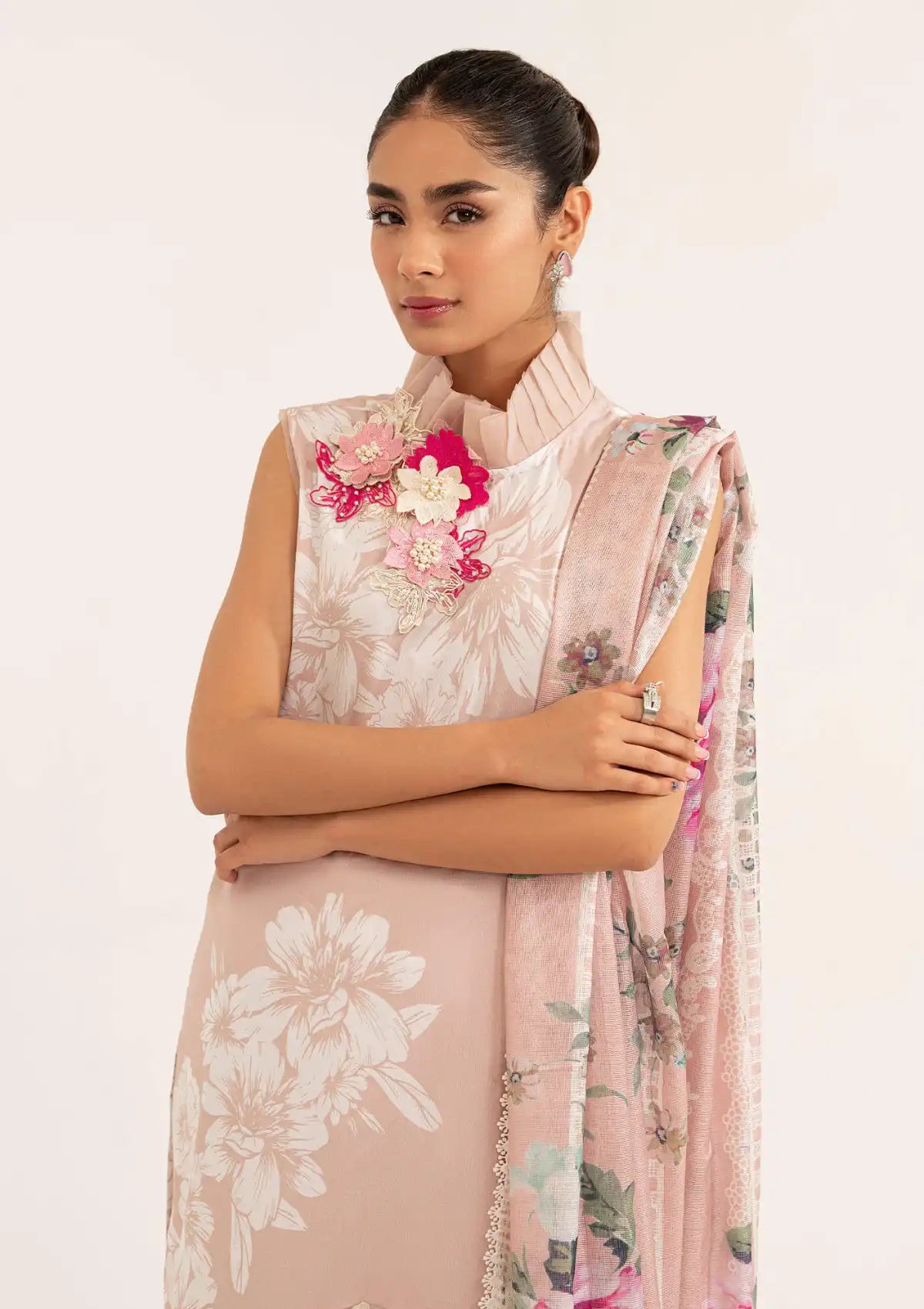 Asifa & Nabeel Leia Summer'23 LL-17 CAPELLA - Mohsin Saeed Fabrics