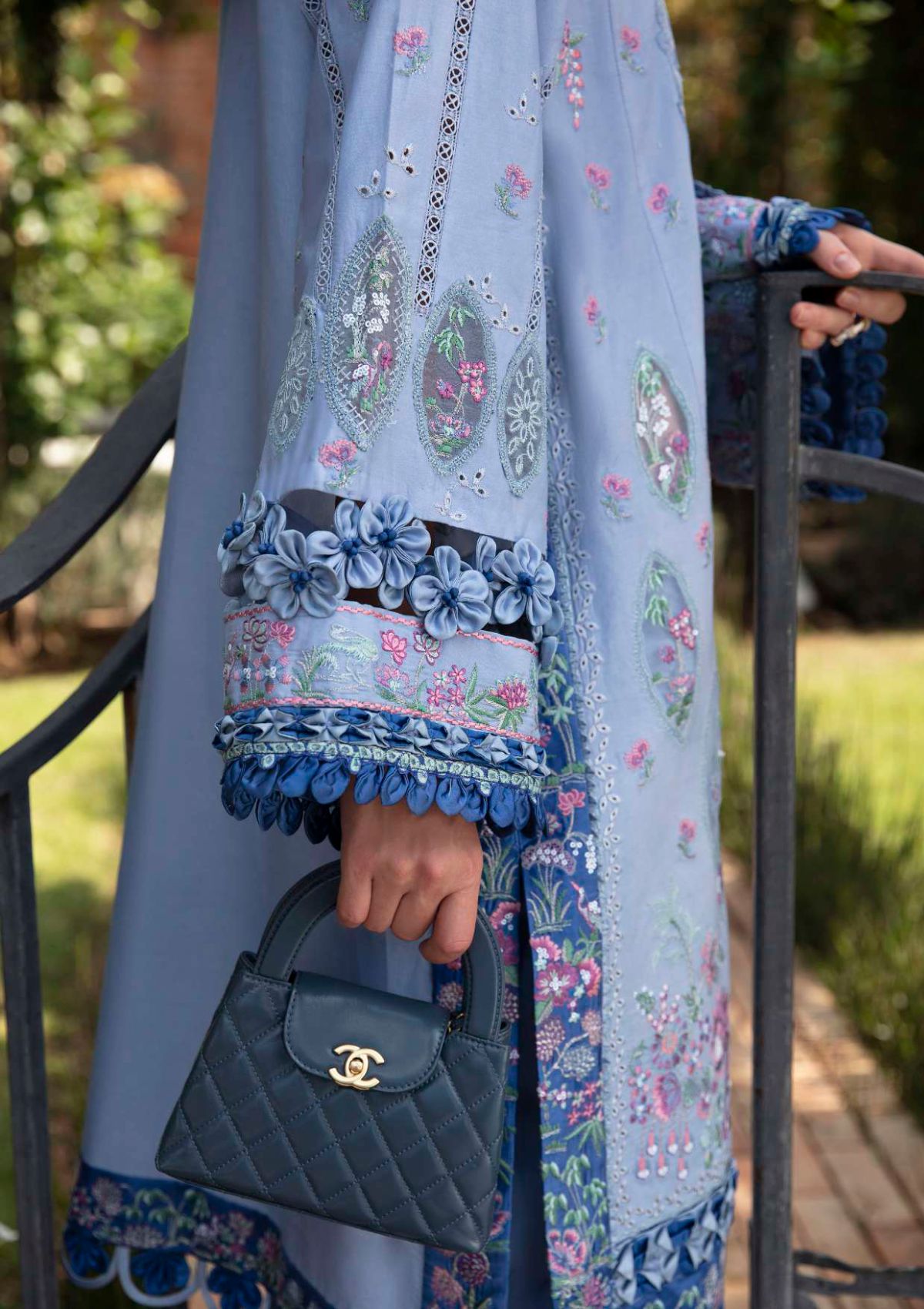 Republic Ilana Eid Luxury Lawn'24 D-1B - Mohsin Saeed Fabrics