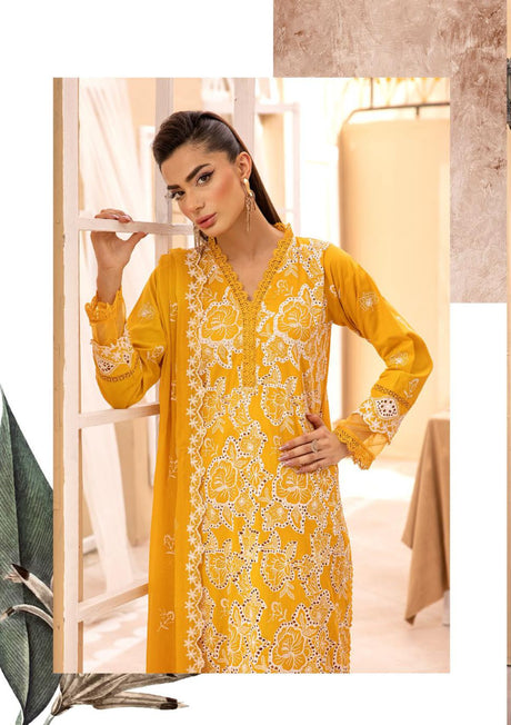 Lawnkari by Khoobsurat'24 KL-201 - Mohsin Saeed Fabrics