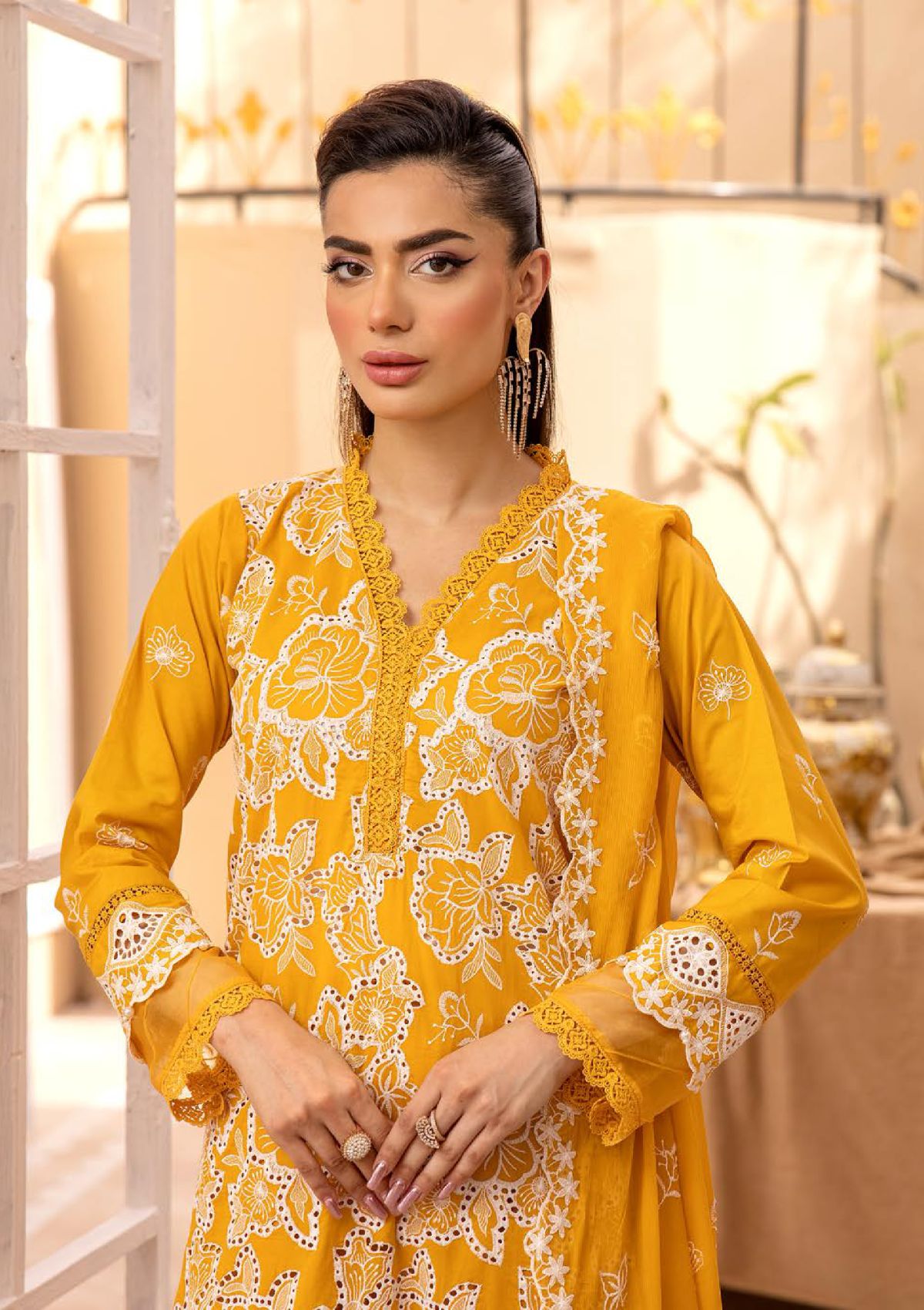 Lawnkari by Khoobsurat'24 KL-201 - Mohsin Saeed Fabrics