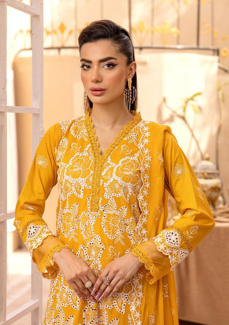 Lawnkari by Khoobsurat'24 KL-201 - Mohsin Saeed Fabrics