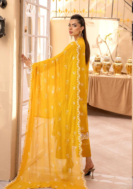 Lawnkari by Khoobsurat'24 KL-201 - Mohsin Saeed Fabrics