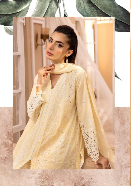 Lawnkari by Khoobsurat'24 KL-203 - Mohsin Saeed Fabrics