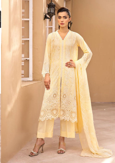 Lawnkari by Khoobsurat'24 KL-203 - Mohsin Saeed Fabrics