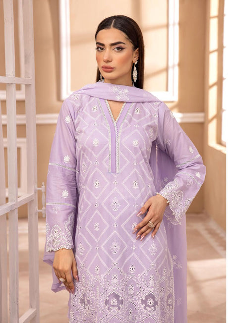 Lawnkari by Khoobsurat'24 KL-206 - Mohsin Saeed Fabrics