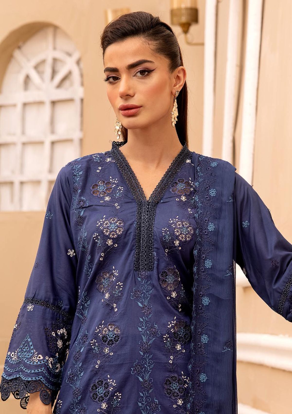 Lawnkari by Khoobsurat'24 KL-208 - Mohsin Saeed Fabrics