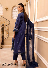 Lawnkari by Khoobsurat'24 KL-208 - Mohsin Saeed Fabrics